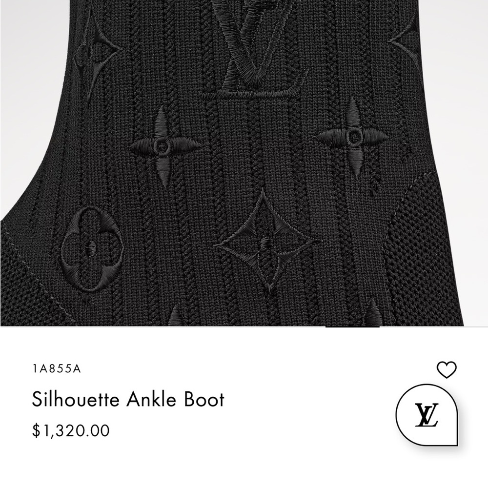 Louis Vuitton Silhouette Ankle Boots - Picture 7 of 7